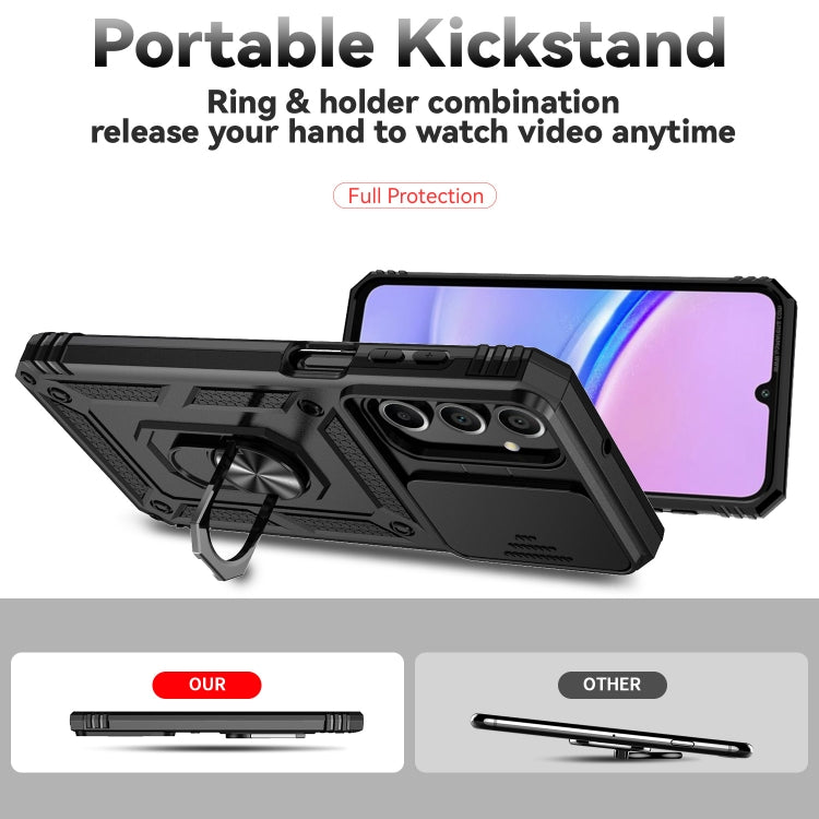 For Samsung Galaxy A16 5G Sliding Camshield Holder Phone Case
