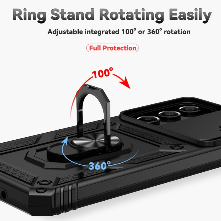 For Samsung Galaxy A16 5G Sliding Camshield Holder Phone Case