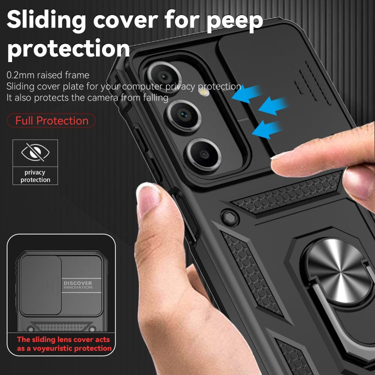 For Samsung Galaxy A16 5G Sliding Camshield Holder Phone Case