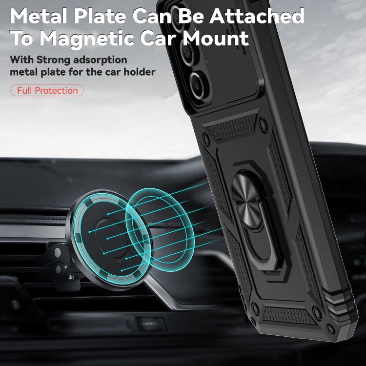 For Samsung Galaxy A16 5G Sliding Camshield Holder Phone Case