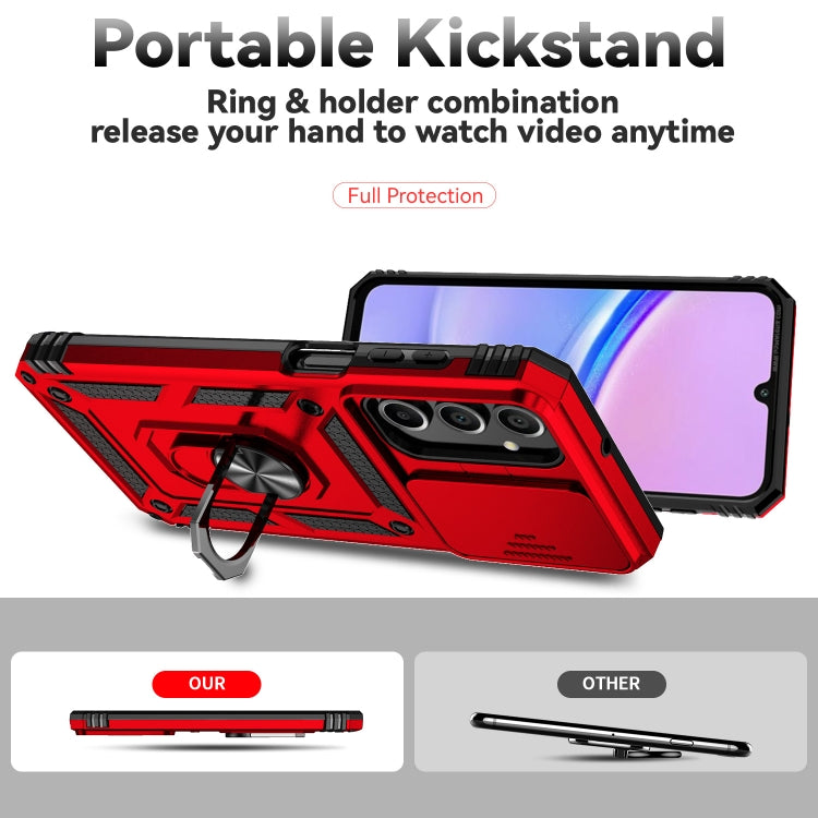 For Samsung Galaxy A16 5G Sliding Camshield Holder Phone Case
