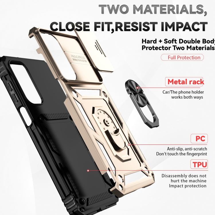 For Samsung Galaxy A16 5G Sliding Camshield Holder Phone Case