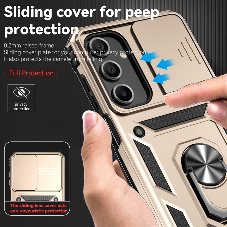 For Samsung Galaxy A16 5G Sliding Camshield Holder Phone Case