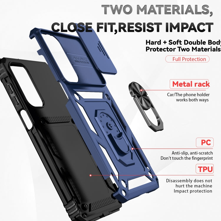 For Samsung Galaxy A16 5G Sliding Camshield Holder Phone Case