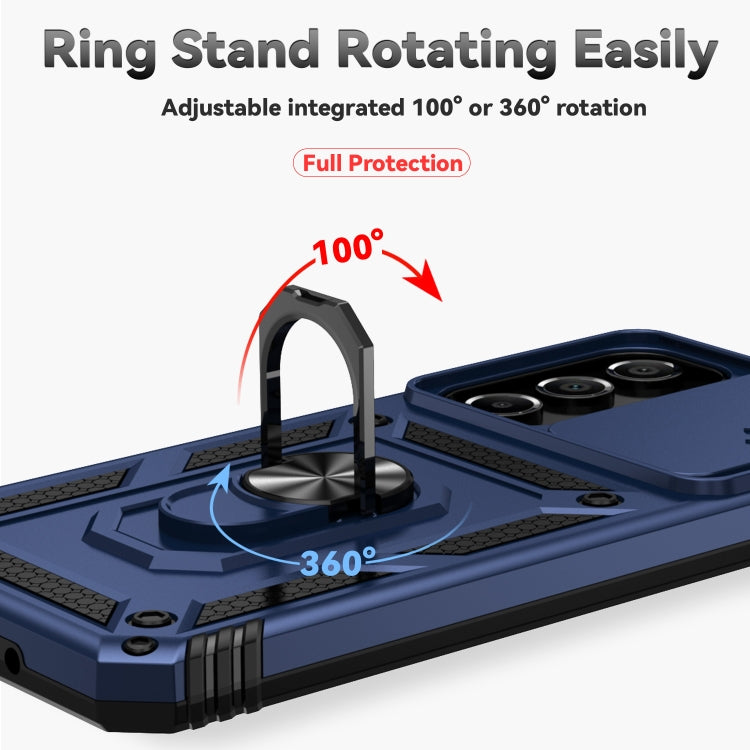 For Samsung Galaxy A16 5G Sliding Camshield Holder Phone Case