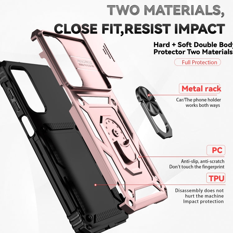 For Samsung Galaxy A16 5G Sliding Camshield Holder Phone Case