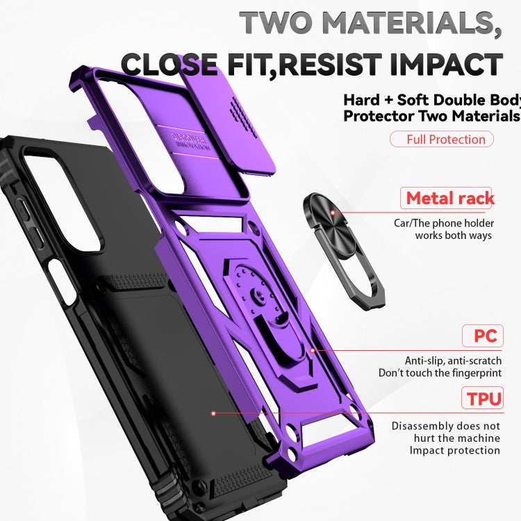 For Samsung Galaxy A16 5G Sliding Camshield Holder Phone Case