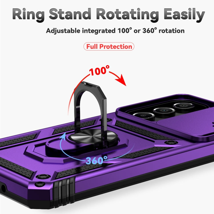 For Samsung Galaxy A16 5G Sliding Camshield Holder Phone Case