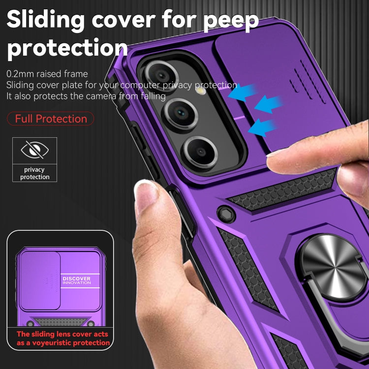 For Samsung Galaxy A16 5G Sliding Camshield Holder Phone Case