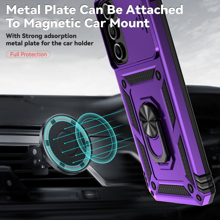 For Samsung Galaxy A16 5G Sliding Camshield Holder Phone Case