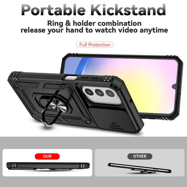 For Samsung Galaxy A26 5G Sliding Camshield Holder Phone Case