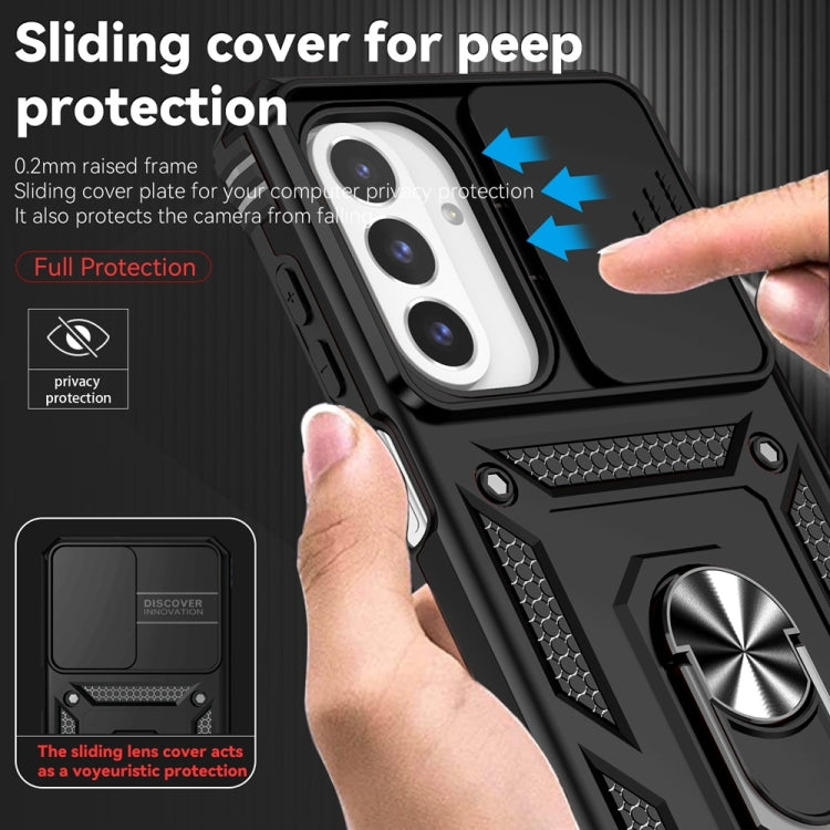 For Samsung Galaxy A26 5G Sliding Camshield Holder Phone Case