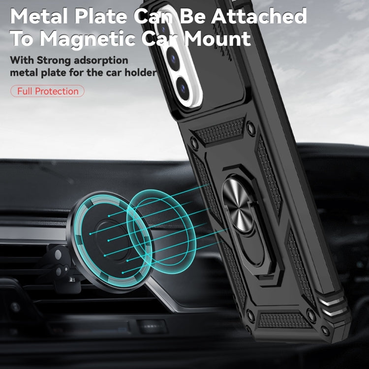 For Samsung Galaxy A26 5G Sliding Camshield Holder Phone Case