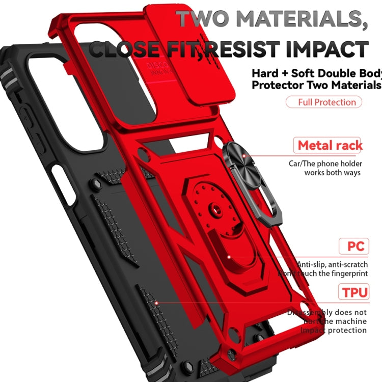 For Samsung Galaxy A26 5G Sliding Camshield Holder Phone Case