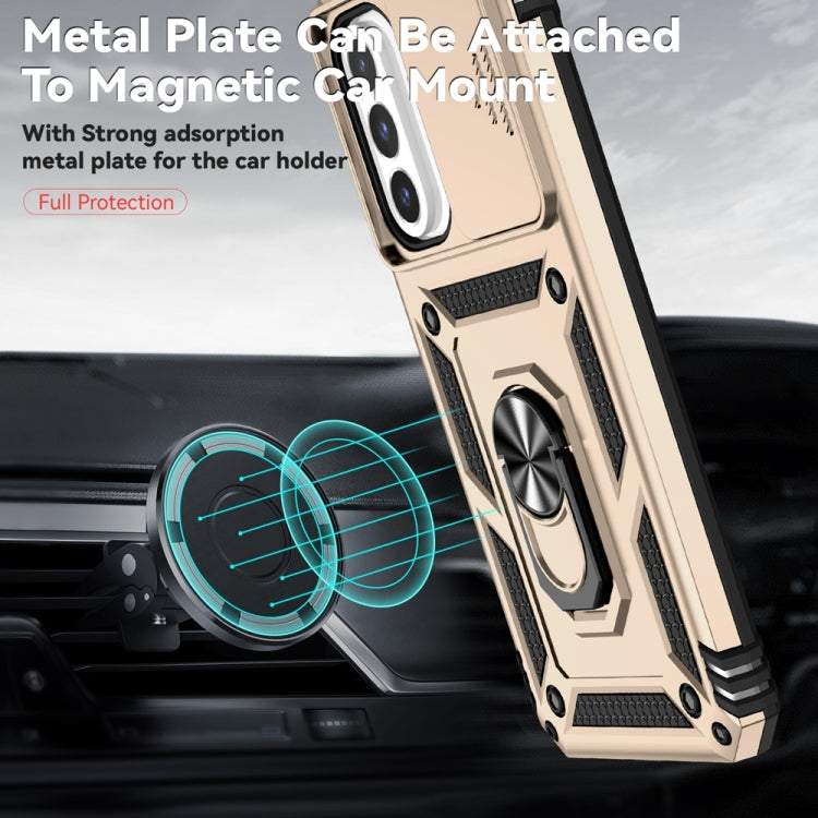 For Samsung Galaxy A26 5G Sliding Camshield Holder Phone Case