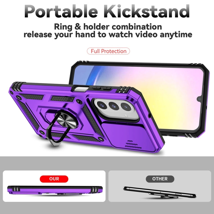 For Samsung Galaxy A26 5G Sliding Camshield Holder Phone Case