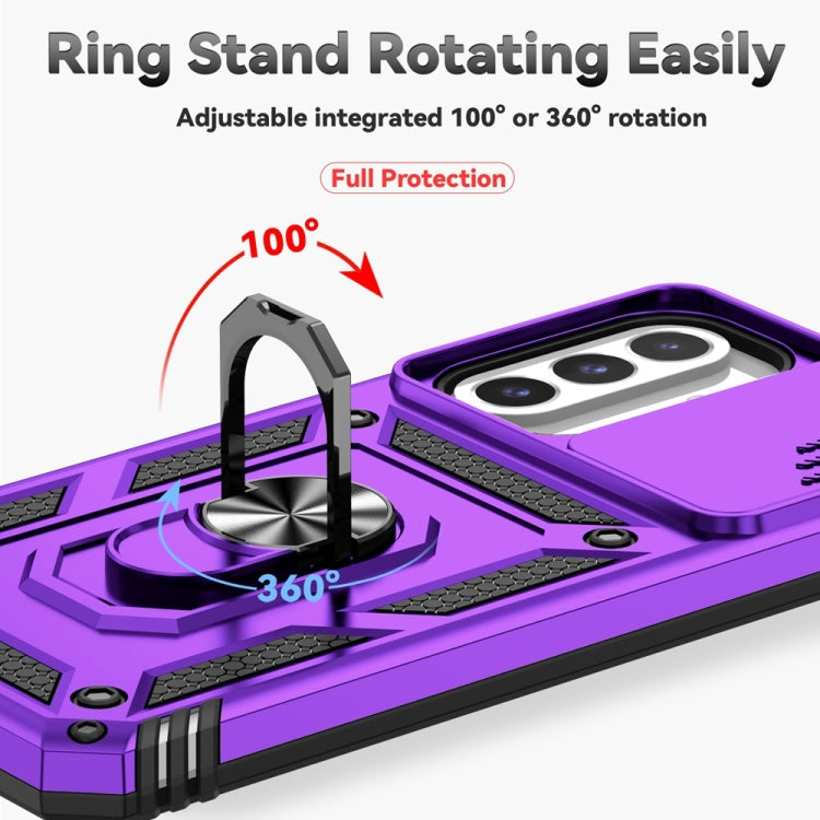 For Samsung Galaxy A26 5G Sliding Camshield Holder Phone Case