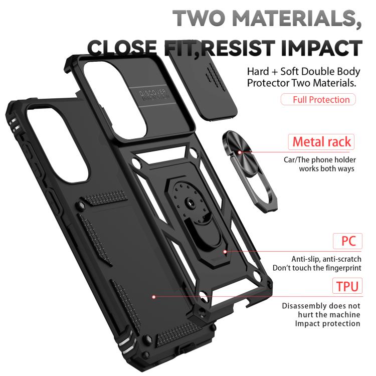 For Samsung Galaxy A57 5G Sliding Camshield Holder Phone Case