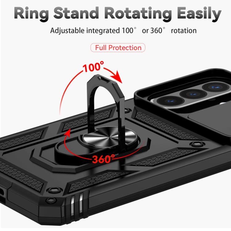 For Samsung Galaxy A57 5G Sliding Camshield Holder Phone Case