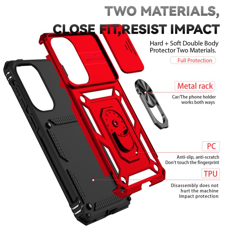 For Samsung Galaxy A57 5G Sliding Camshield Holder Phone Case