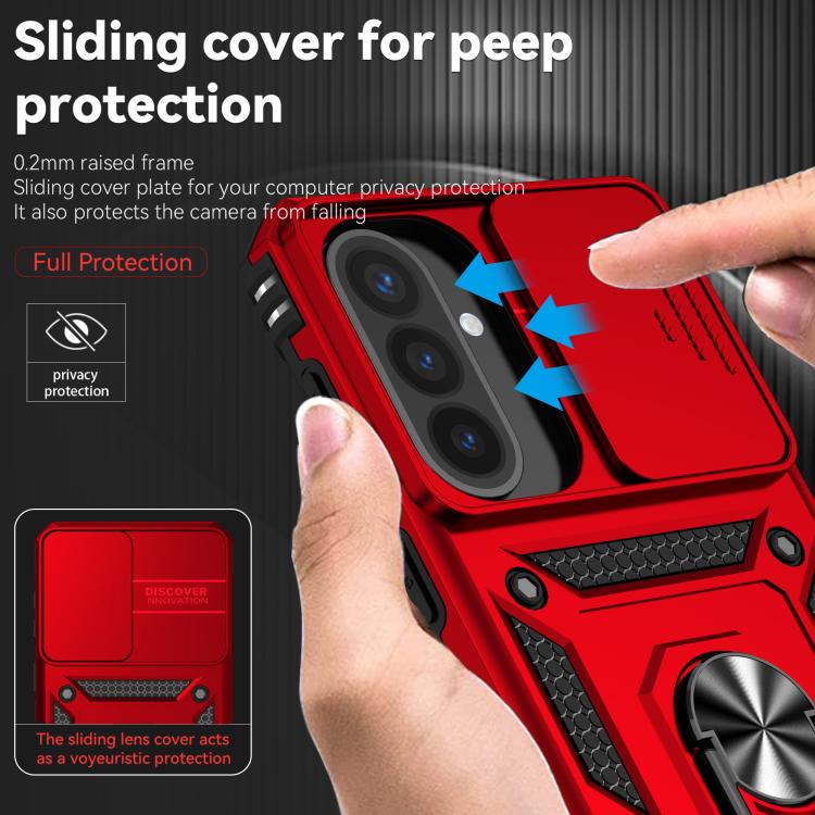 For Samsung Galaxy A57 5G Sliding Camshield Holder Phone Case