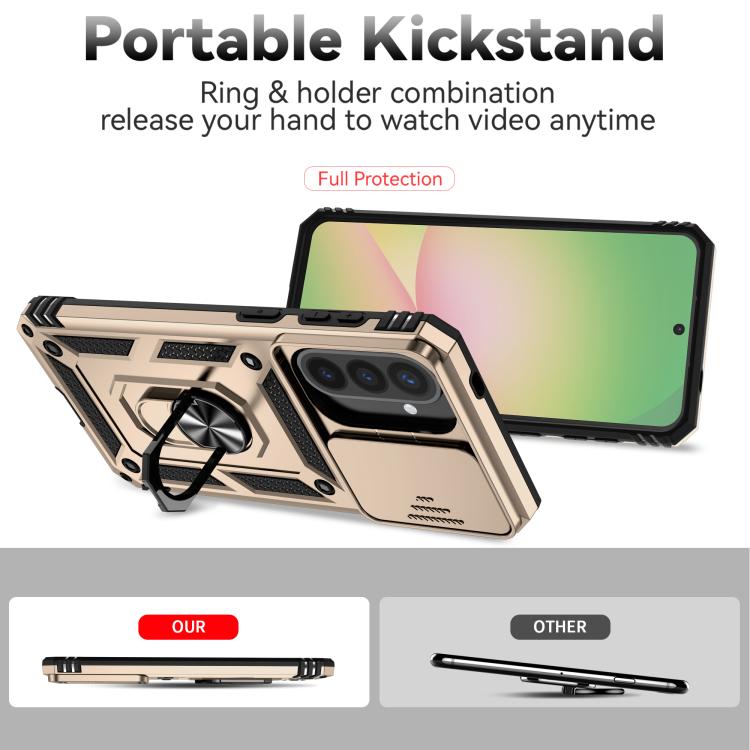 For Samsung Galaxy A57 5G Sliding Camshield Holder Phone Case