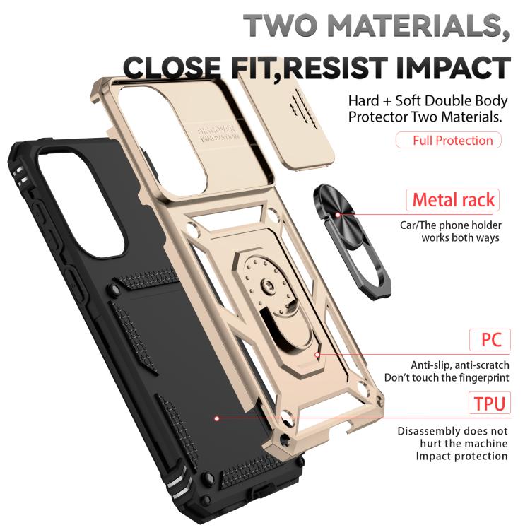 For Samsung Galaxy A57 5G Sliding Camshield Holder Phone Case