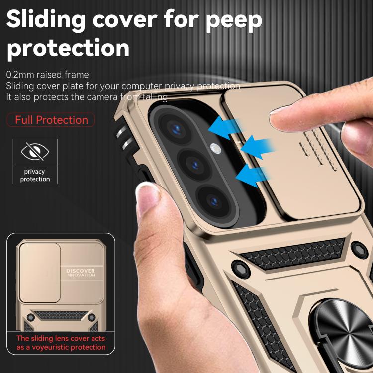For Samsung Galaxy A57 5G Sliding Camshield Holder Phone Case