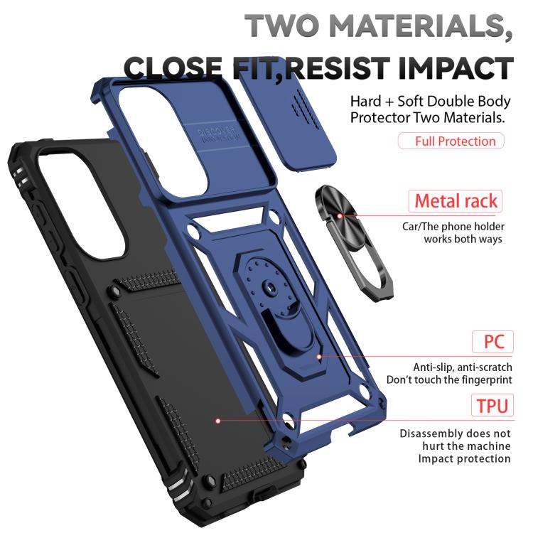 For Samsung Galaxy A57 5G Sliding Camshield Holder Phone Case