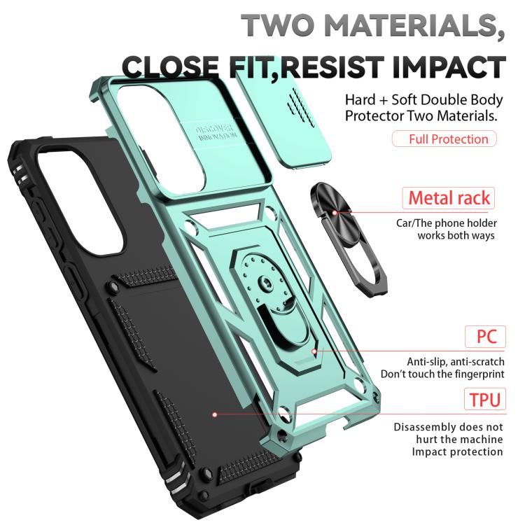 For Samsung Galaxy A57 5G Sliding Camshield Holder Phone Case
