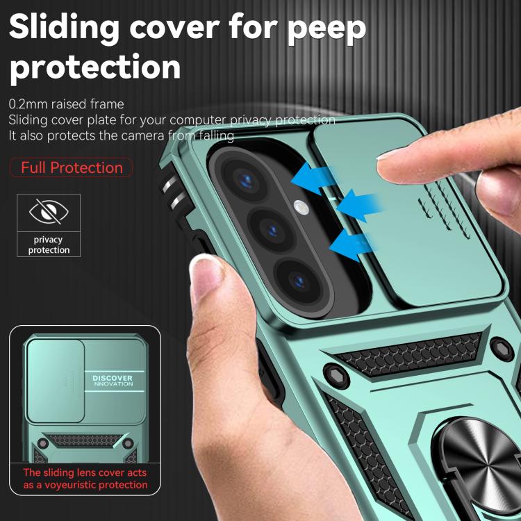 For Samsung Galaxy A57 5G Sliding Camshield Holder Phone Case