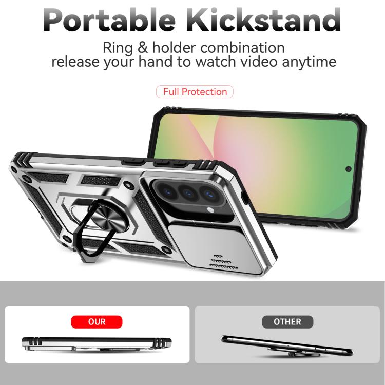 For Samsung Galaxy A57 5G Sliding Camshield Holder Phone Case