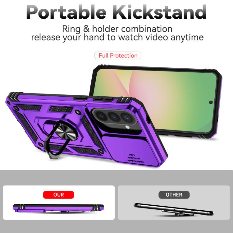 For Samsung Galaxy A57 5G Sliding Camshield Holder Phone Case