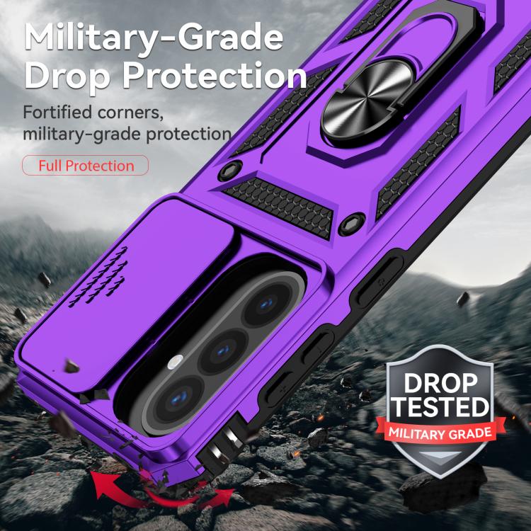 For Samsung Galaxy A57 5G Sliding Camshield Holder Phone Case