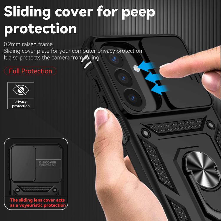 For Galaxy A27 5G Sliding Camshield Holder Phone Case