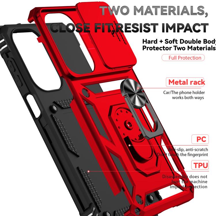 For Galaxy A27 5G Sliding Camshield Holder Phone Case