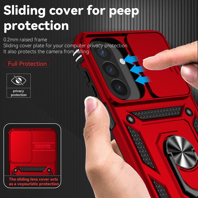 For Galaxy A27 5G Sliding Camshield Holder Phone Case
