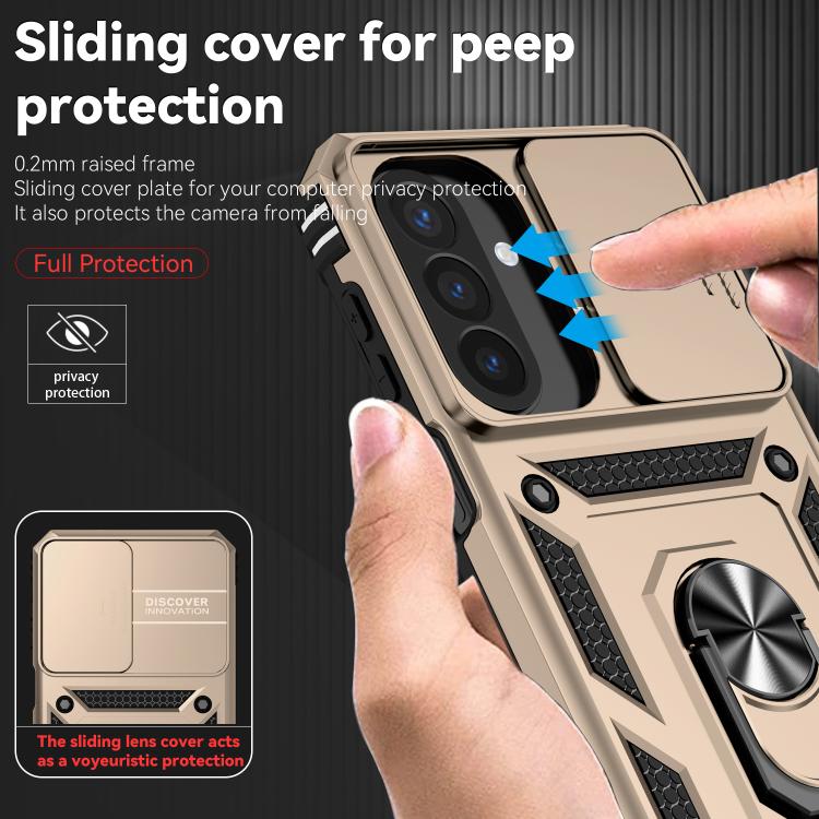 For Galaxy A27 5G Sliding Camshield Holder Phone Case