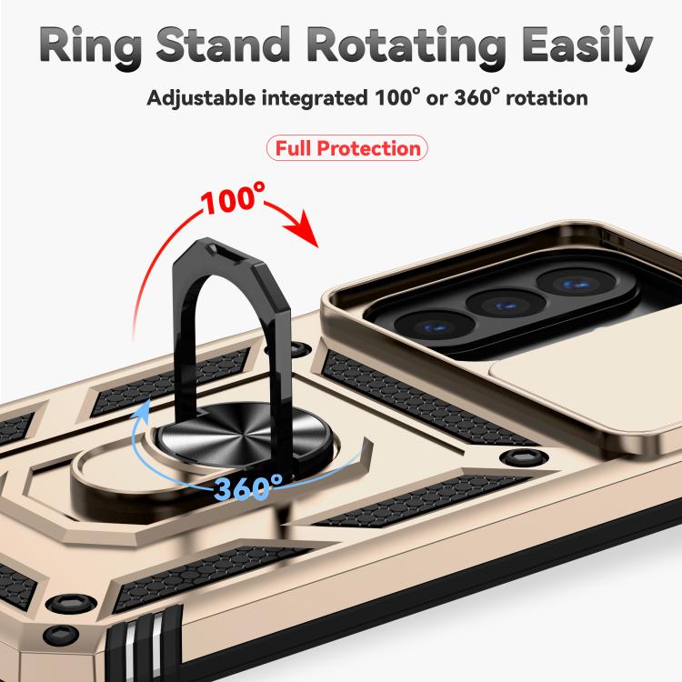 For Galaxy A27 5G Sliding Camshield Holder Phone Case