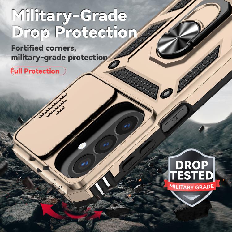 For Galaxy A27 5G Sliding Camshield Holder Phone Case