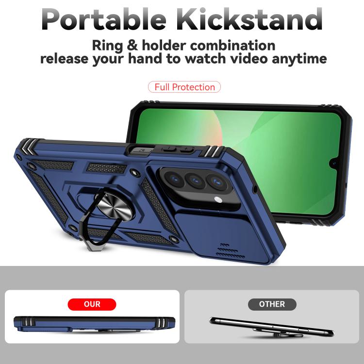 For Galaxy A27 5G Sliding Camshield Holder Phone Case