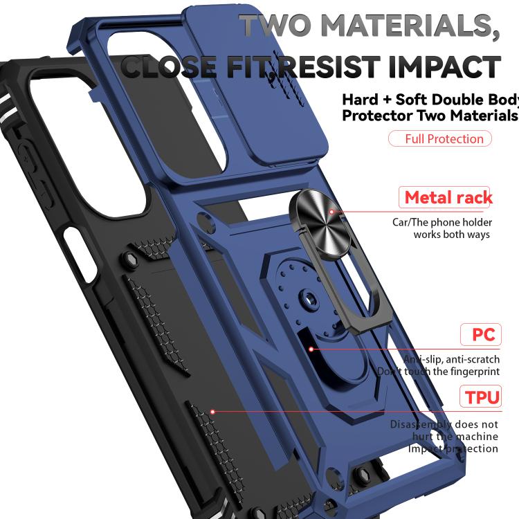 For Galaxy A27 5G Sliding Camshield Holder Phone Case