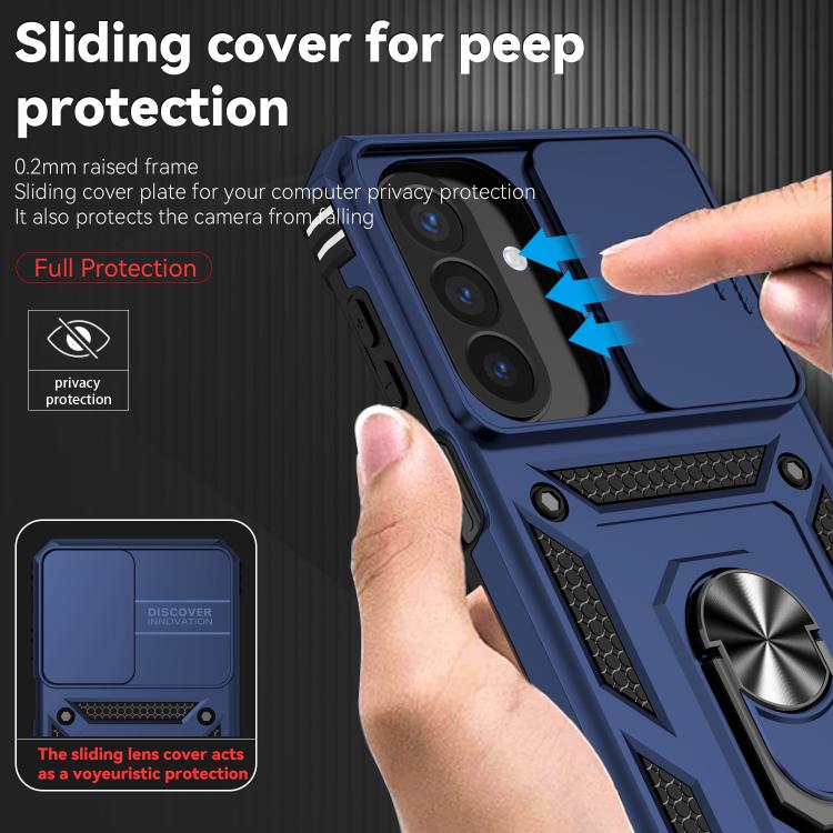 For Galaxy A27 5G Sliding Camshield Holder Phone Case