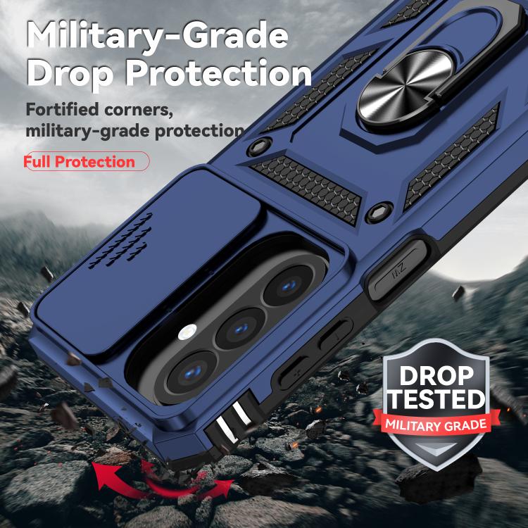 For Galaxy A27 5G Sliding Camshield Holder Phone Case