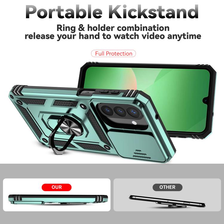 For Galaxy A27 5G Sliding Camshield Holder Phone Case