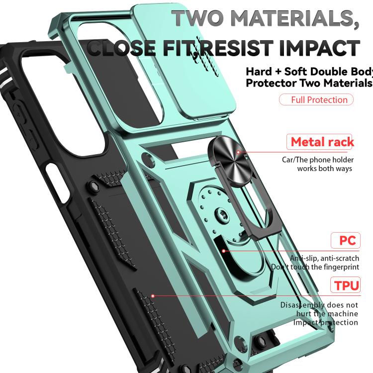 For Galaxy A27 5G Sliding Camshield Holder Phone Case