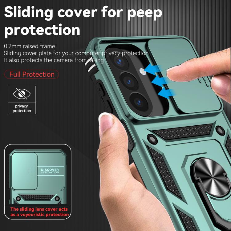 For Galaxy A27 5G Sliding Camshield Holder Phone Case
