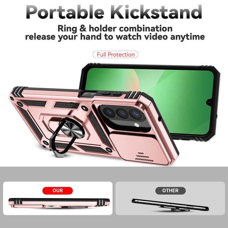 For Galaxy A27 5G Sliding Camshield Holder Phone Case