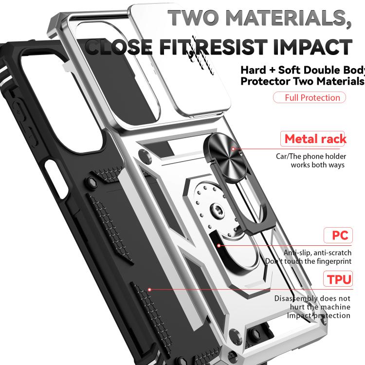 For Galaxy A27 5G Sliding Camshield Holder Phone Case