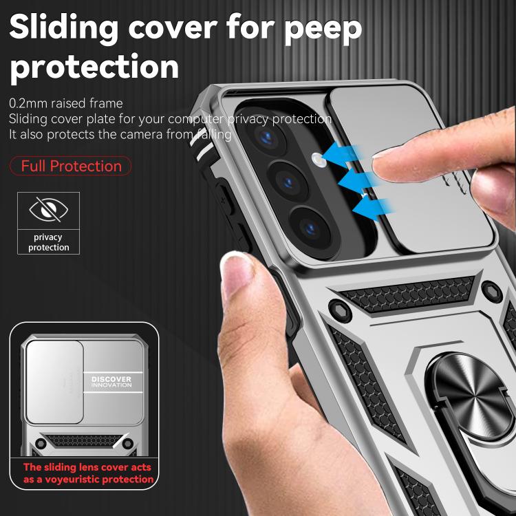 For Galaxy A27 5G Sliding Camshield Holder Phone Case